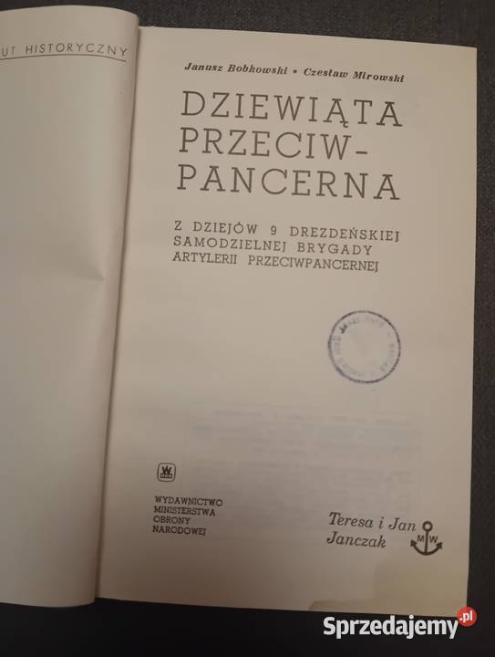 JBobkowski Cz Mirowski Dziewiąta przeciwpancerna Koźminek