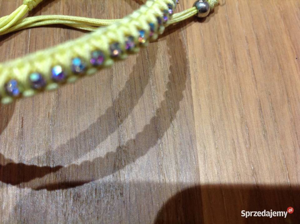 Bransoletka Pleciona z Kamyczkami j Nowa lubuskie Nowa Sól