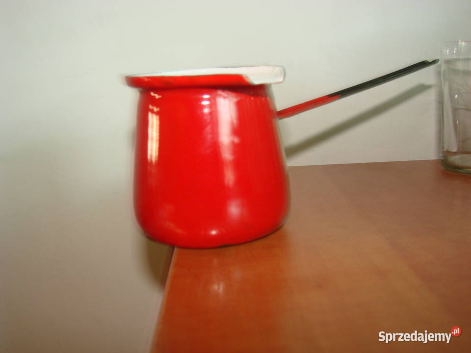 Silesia emaliowany tygielek PRL