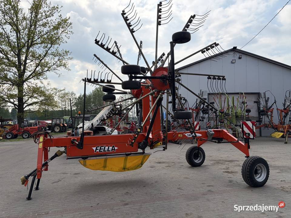 Fella TS 880 zgrabiarka 2 karuzelowa
