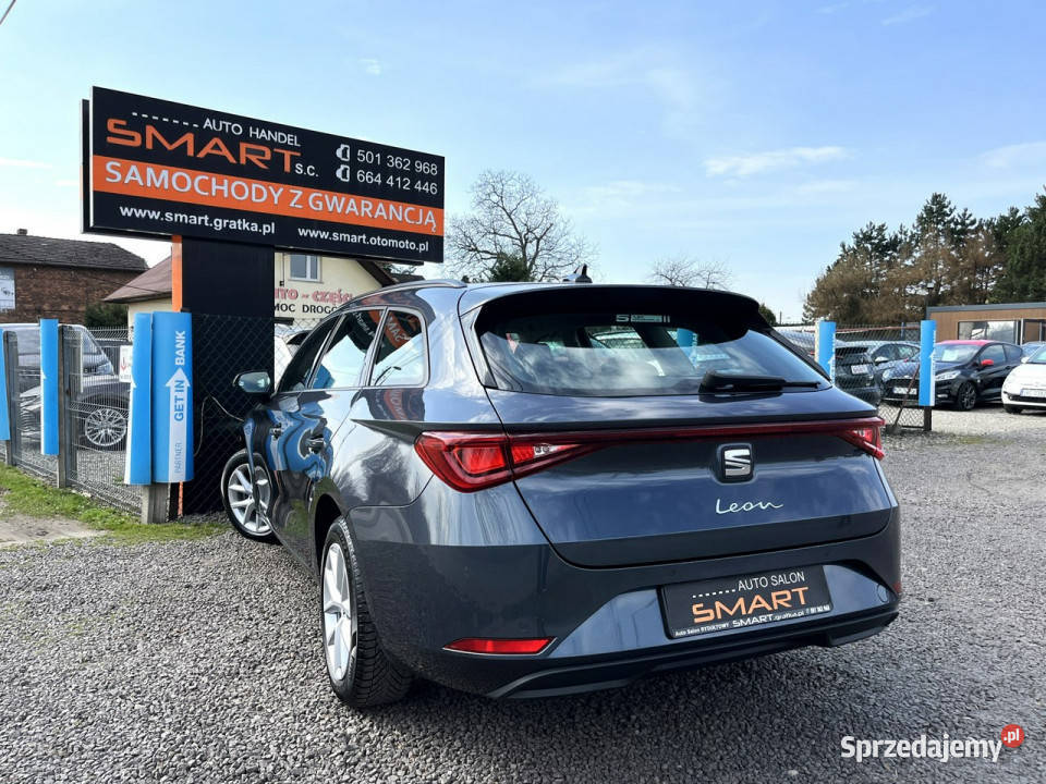 Seat Leon Salon STYLE Serwis 1Rej 2021 FV23 isofix Rydułtowy