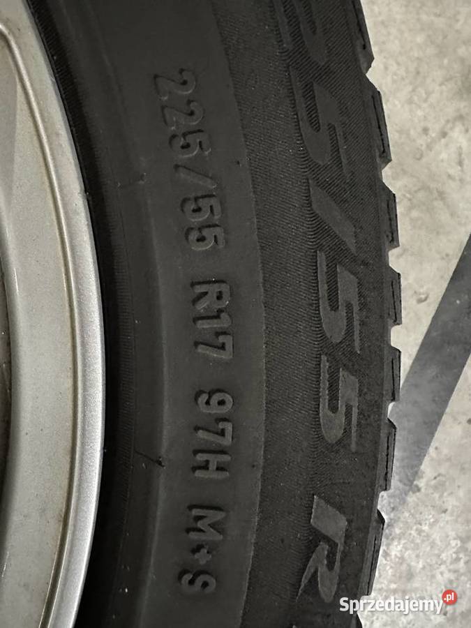 Koła zimowe Dezent 17 5x115 opony Insignia B Samochodowe Katowice