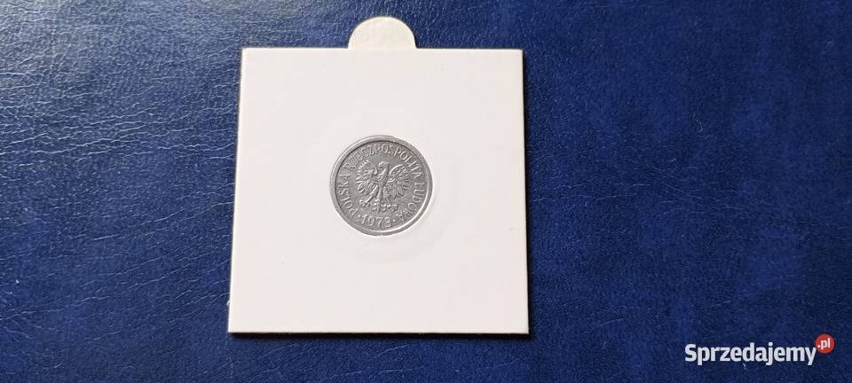 Stare monety 10 groszy 1973 bez znaku mennicy Numizmatyka Lesko