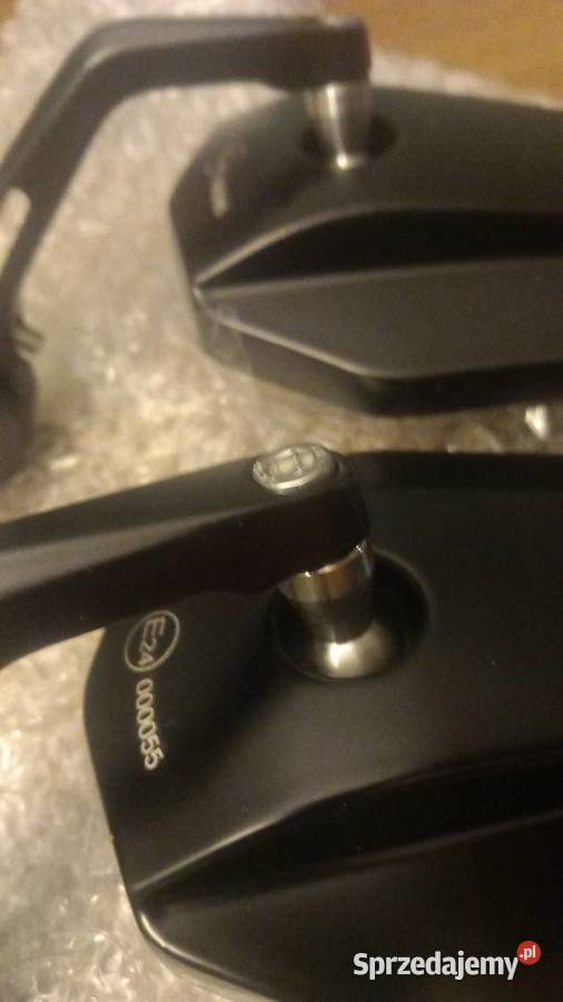 Lusterka motocyklowe supermot cnc Lusterka Białystok sprzedam