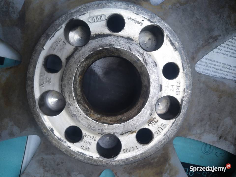 Felga aluminiowa Audi 16 Samochodowe dolnośląskie Bolesławiec sprzedam