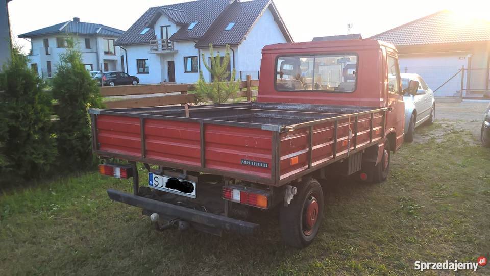 MB100 24D skrzyniowy 70KM Mercedes-Benz śląskie Jaworzno