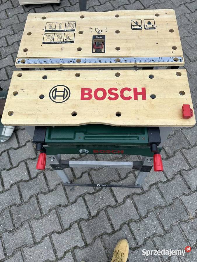 Stół warsztatowo roboczy BOSCH PWB 600 Sławoszewek sprzedam
