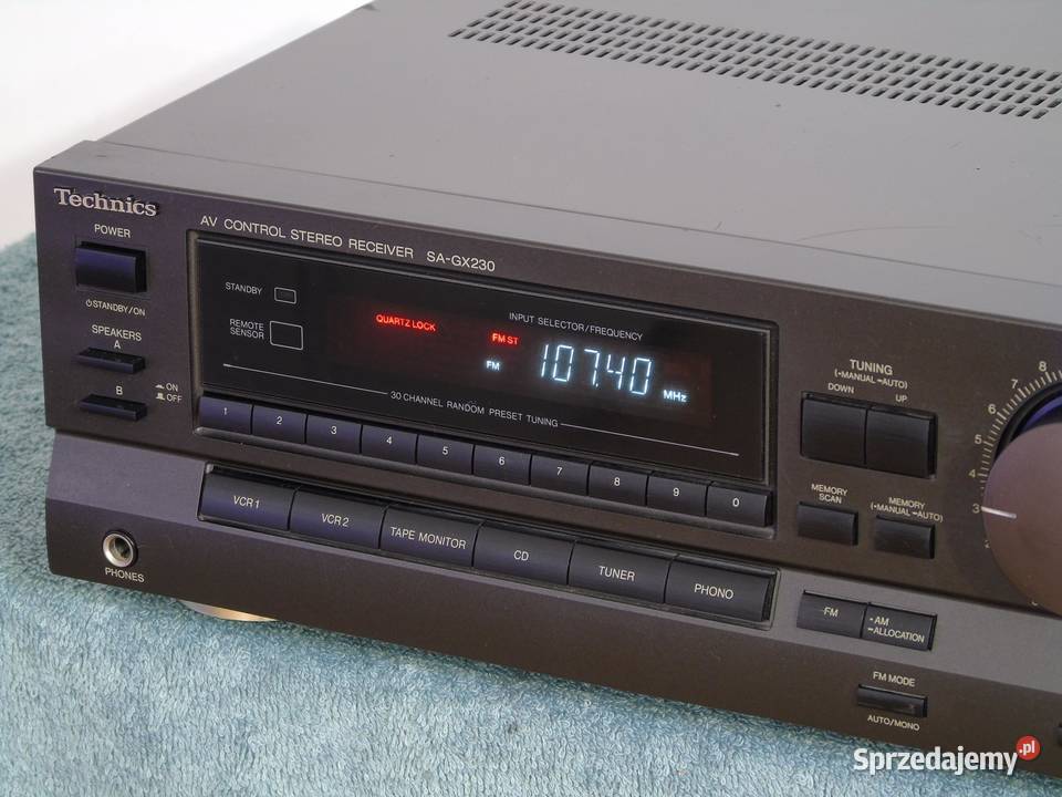 Wzmacniacz z radiem Technics SAGX 230D sprawny Jasło