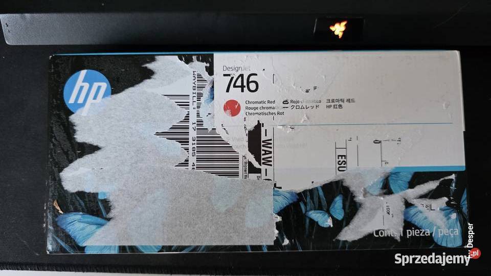 Sprzedam nowy tusz hp DesignJet 746 Chromatic Warszawa