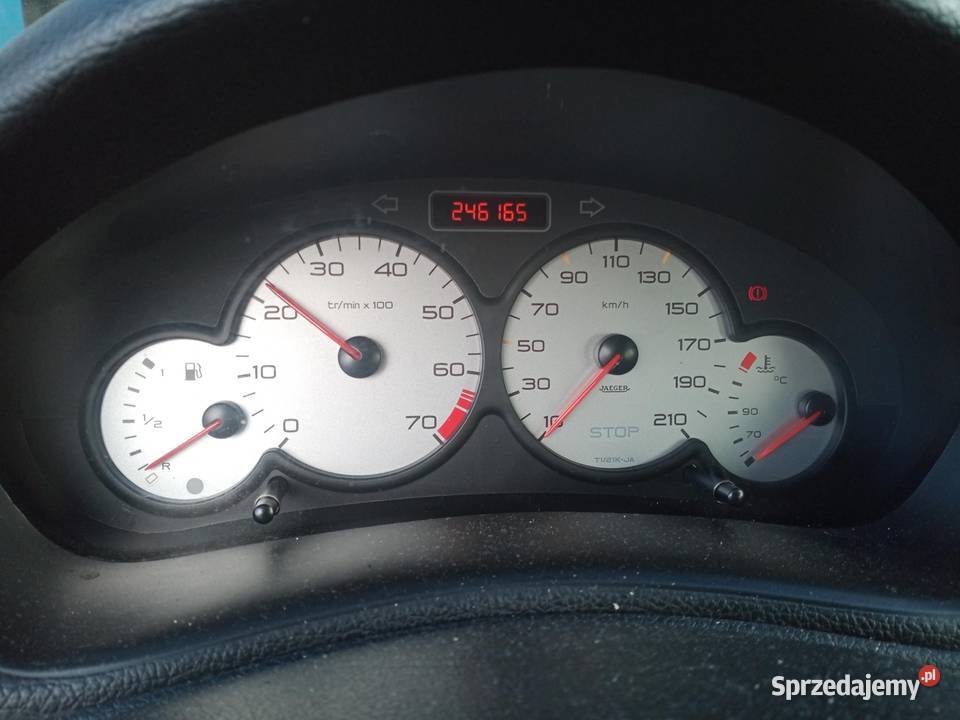 LICZNIK PEUGEOT 206 14 75 KFW 9651740380 sprzedam