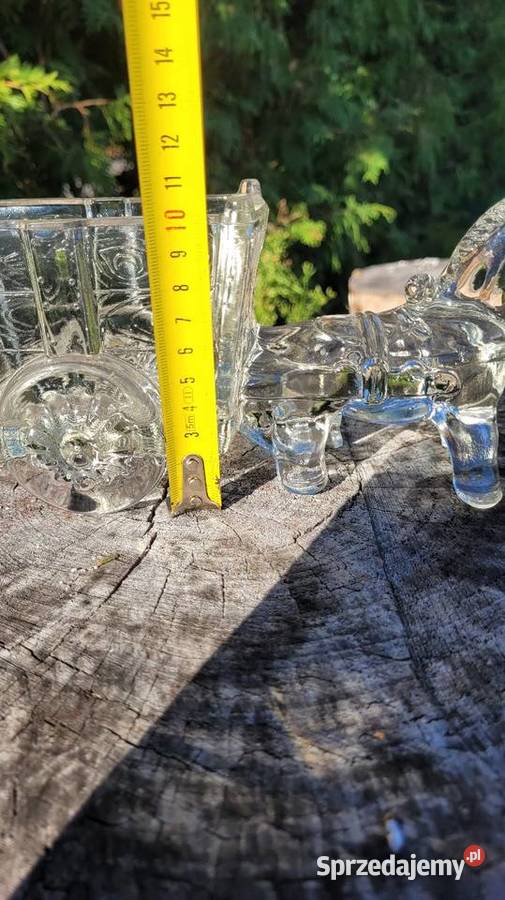 Stare szkło dekoracja Porcelana i szkło Ciechanowiec