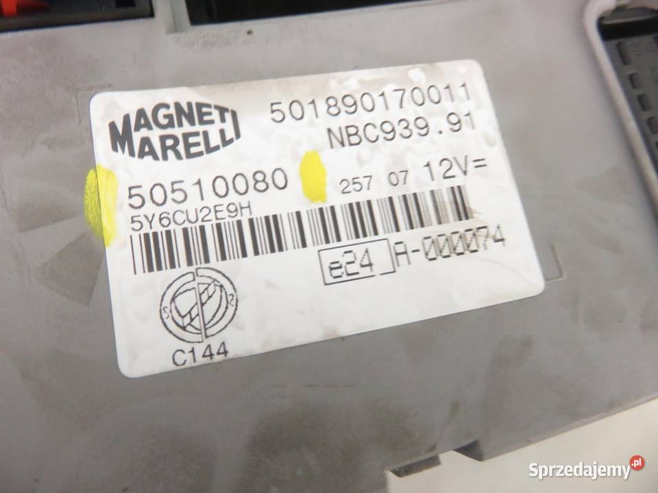 BSI ALFA ROMEO 159 19 JTDM 50510080 Skrzynki bezpieczników