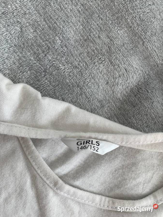 Tshirt bluzka koszulka z krótkim rękawem biała podkarpackie Jasło sprzedam