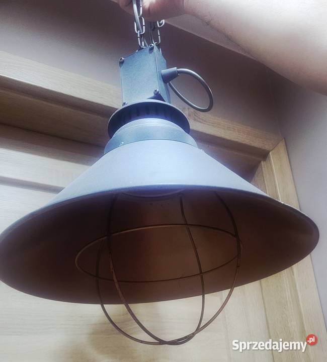 Loftowa lampa wisząca INDUSTRIAL metalowa na