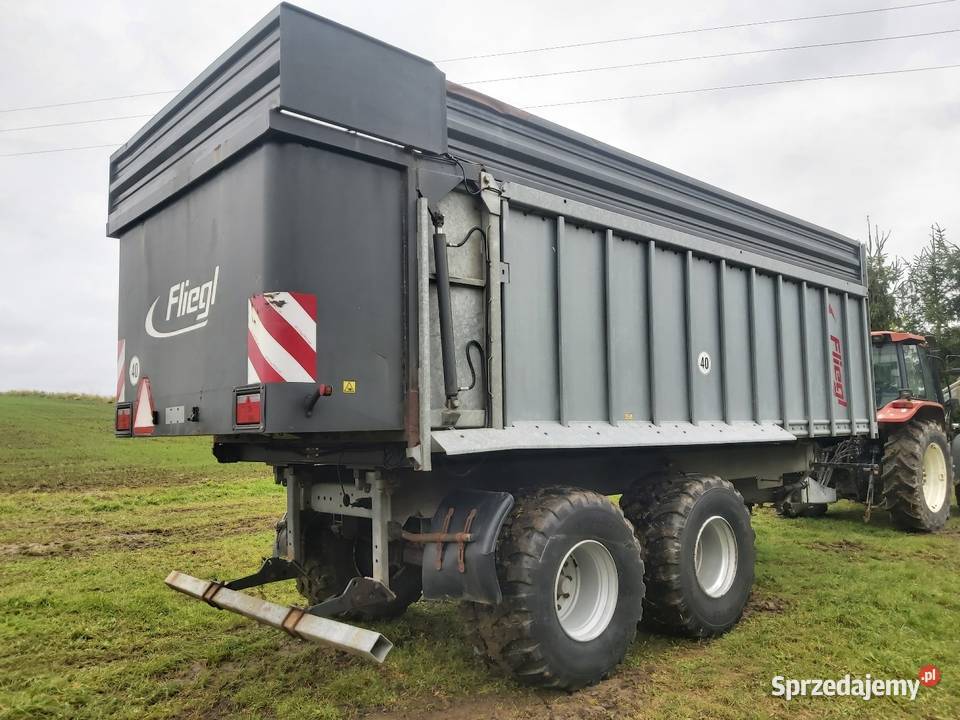 Przyczepa wywrotka tandem Fliegl ASW prod 2012 Jabłonowo Pomorskie