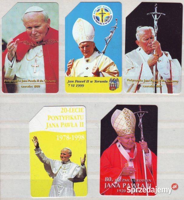 Kart telef Jan Paweł II 5 śląskie Gliwice sprzedam