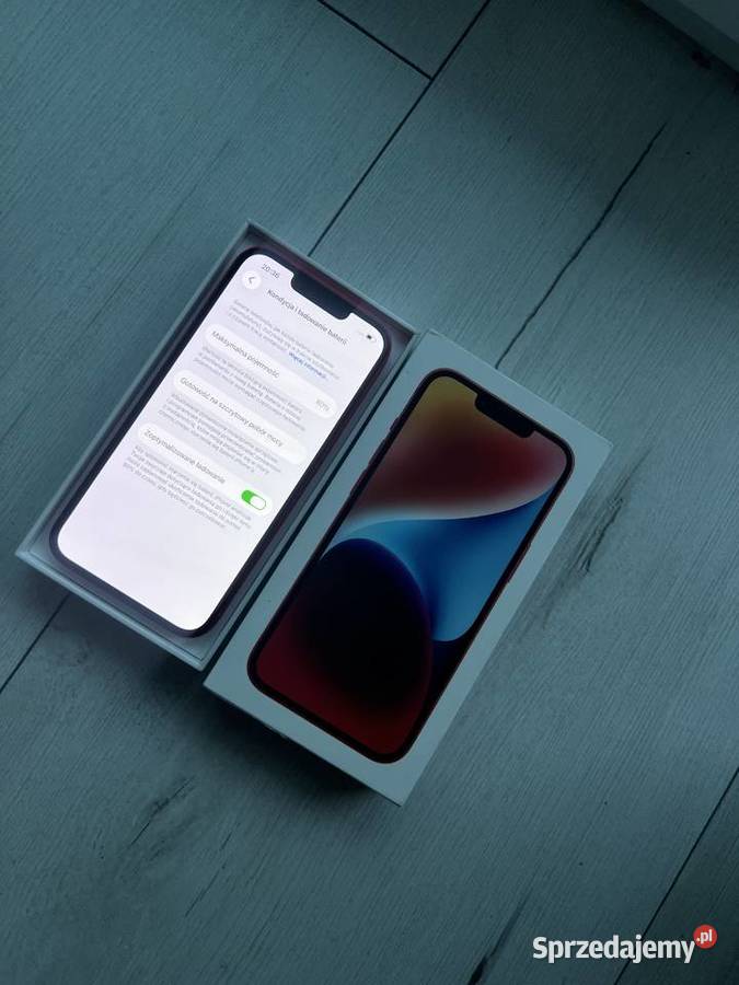 iPhone 14 128GB RED Stan Igła 100 Sprawny