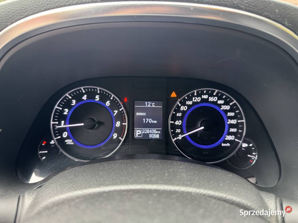 Infinity QX70 Salon Serwis ASO szary QX70 Warszawa