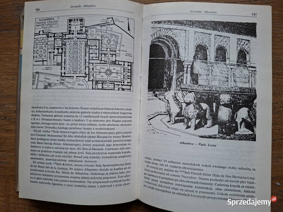 Przewodnik HiszpaniiJ Pałęcka O Sobański Rok wydania 1979 Kraków