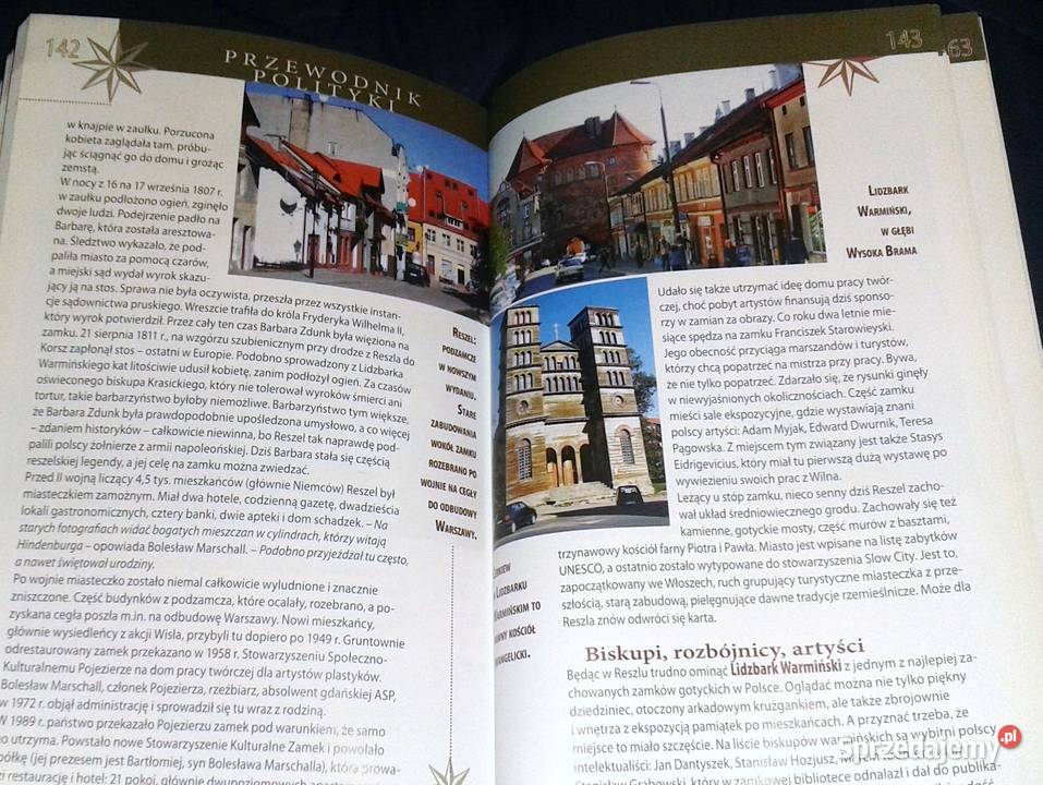 Wakacje z duchami Przewodnik Polityki zamkach Książki i Podręczniki Chełm