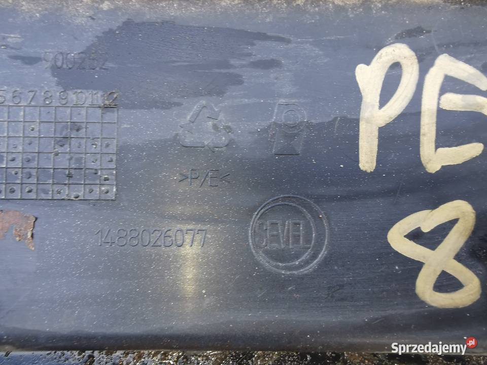 listwa zderzaka przód środkowa podstawa tablicy Rok produkcji 2005 wielkopolskie Międzychód