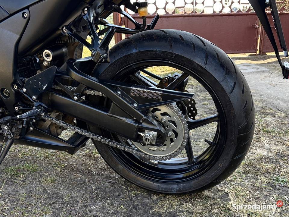 Kawasaki Ninja ZX6R 600 przebieg 14 salon Polska łańcuch Nowe Ostrowy