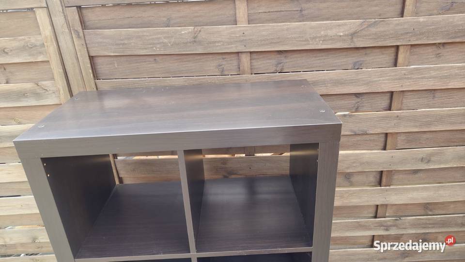 Regał IKEA Kallax 4x2 czarnobrąz mazowieckie