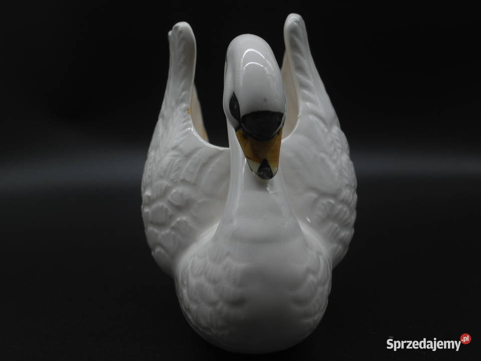 Figurka doniczka łabędź Raszków sprzedam
