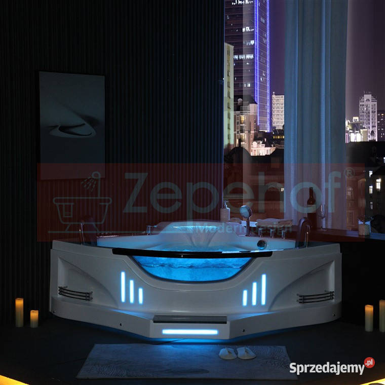 Wanna narożna z hydromasażem BS podlaskie Grabówka