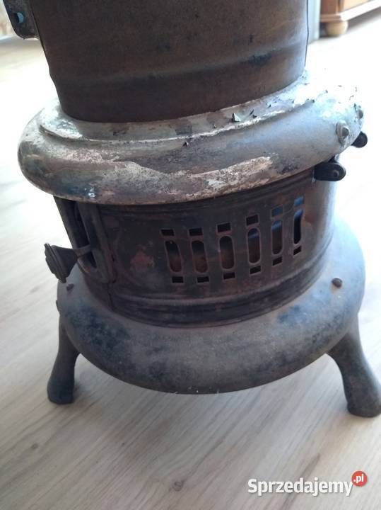 Metalowy piecyk na naftę Antyk Bolków