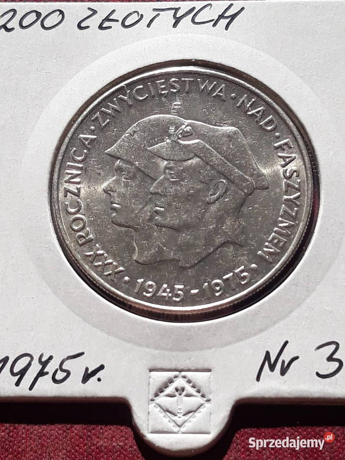 200 XXV r Zwycięstwa Faszyzmem 1975 r 3 UNC Konin