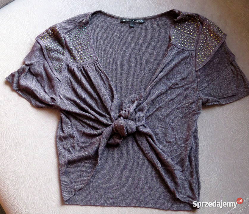Mega oryginalne bolerko z krótkim rękawem r M Komorniki