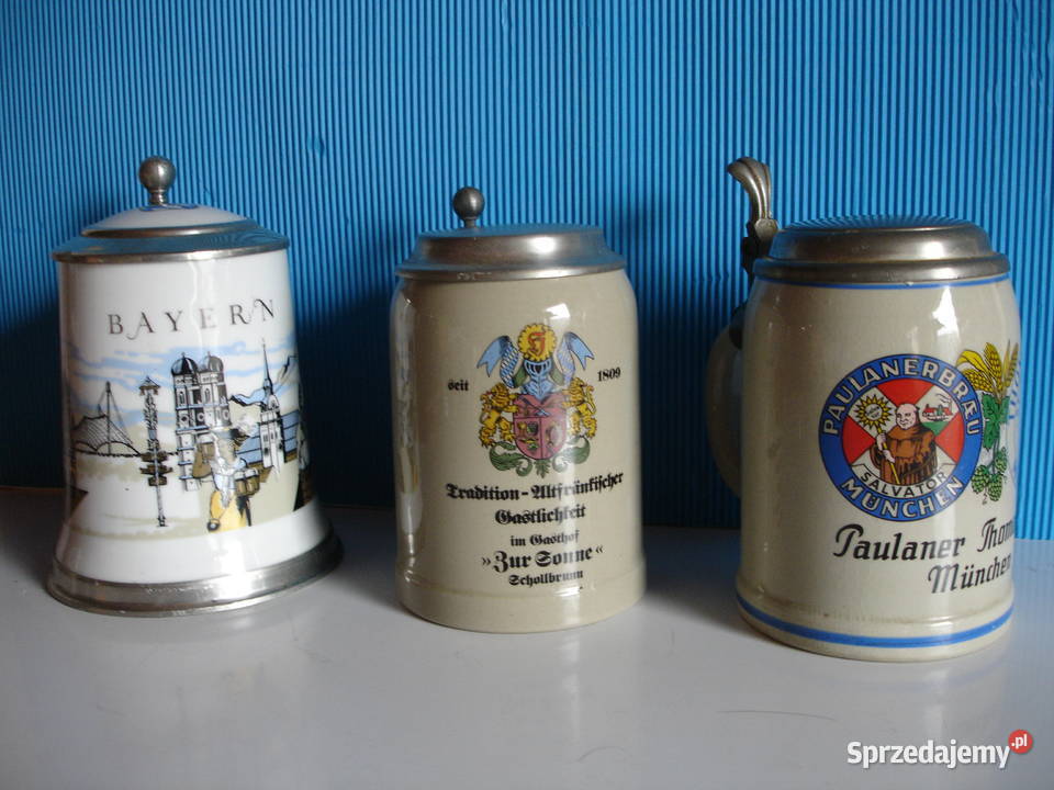 Kufle do piwa kolekcjonerskie Kolekcje Zielona Góra sprzedam