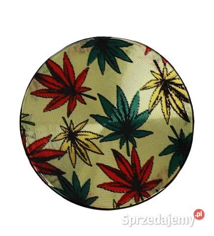 Złoty Crusher Młynek do Tytoniu Grinder Metalowy