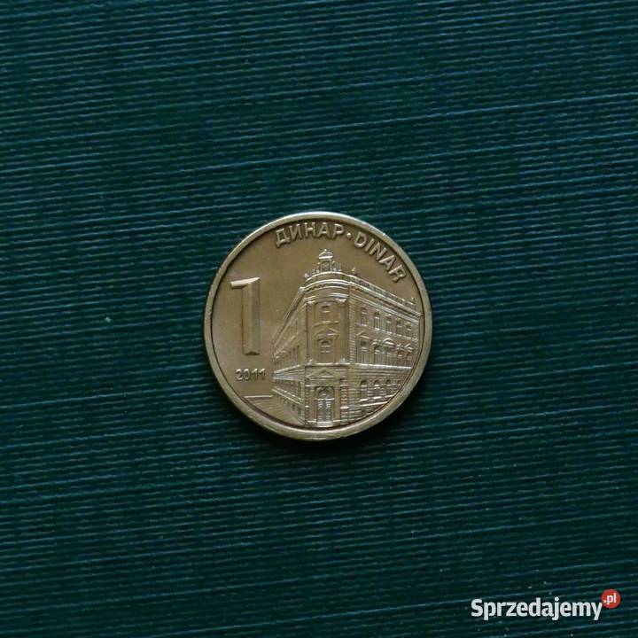 SERBIA 1 dinar 2011r Numizmatyka Gliwice