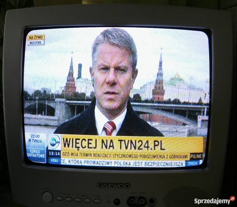 TV DAEWOO 14 pilot Instrukcja obsł stan fot Słupsk