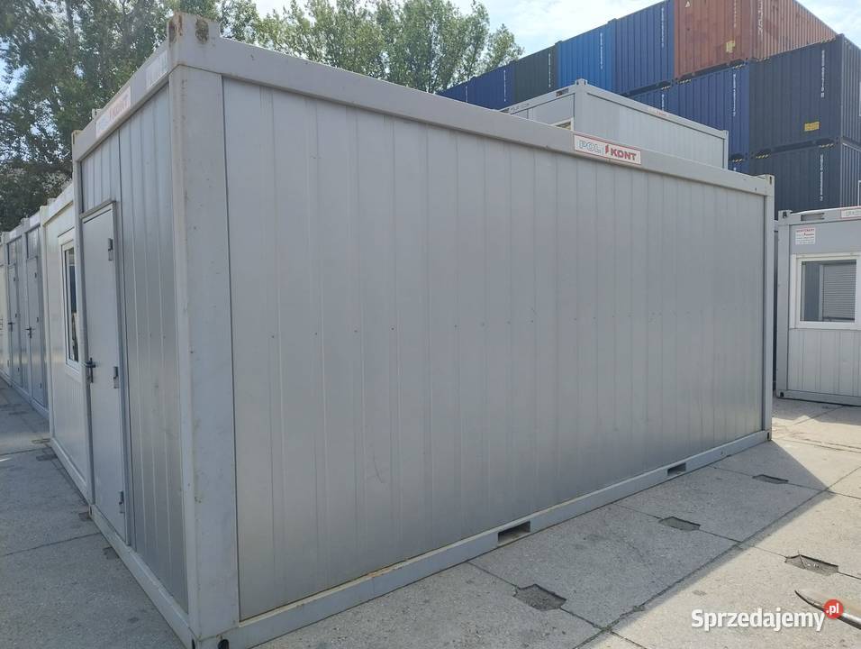 SPRZEDAM kontener biurowy 25 x6 m OKAZJA Wołomin sprzedam