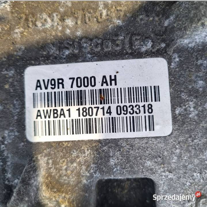 SKRZYNIA BIEGÓW AV9R7000AH Ford S Galaxy II MK2 Chełm