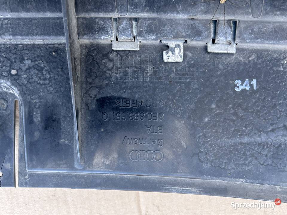 Grill atrapa Audi a4 b7 8e0853651q osobowe Atrapy Grudziądz