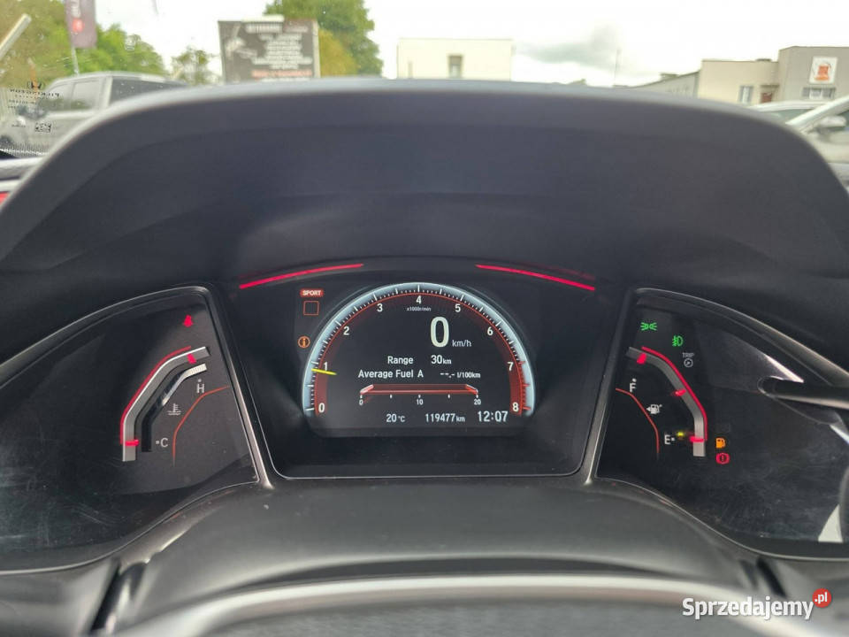 Honda Civic TYPER 20 Turbo 310 Kamera Navi
