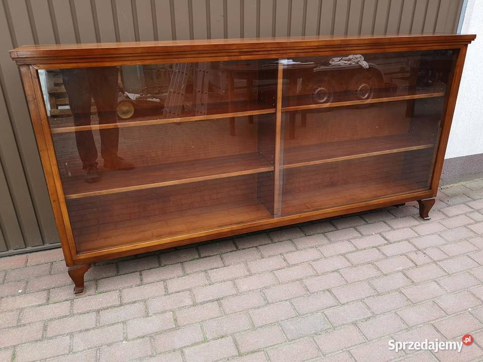 Biblioteka Witryna ARTDECO Orzech 200 Stara