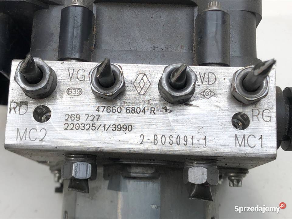 POMPA ABS DACIA DUSTER 476606804R 10 91 osobowe podkarpackie