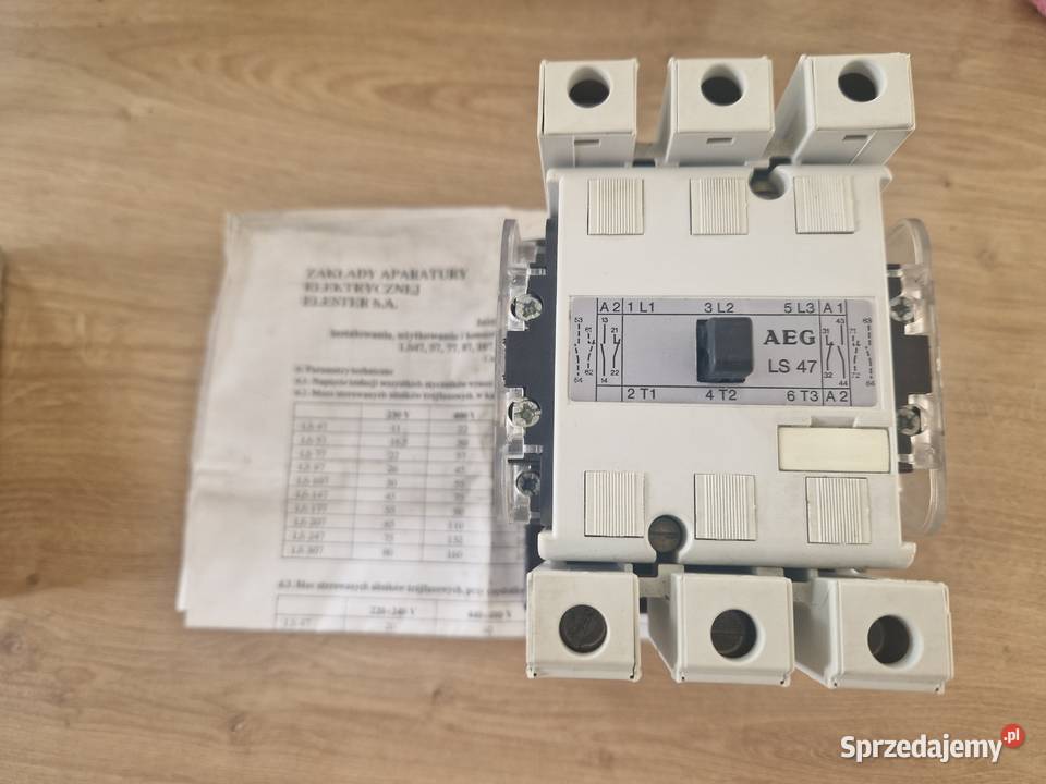 Stycznik AEG LS4722 24V AC 90A Katowice