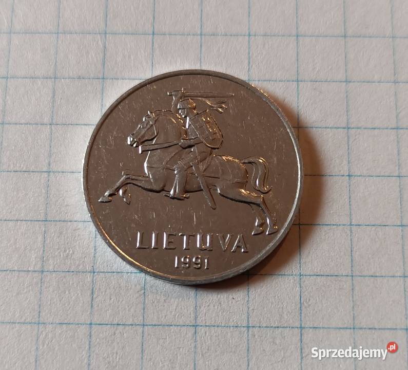2 CENTY 2 CENTAI 1991 LITWA
