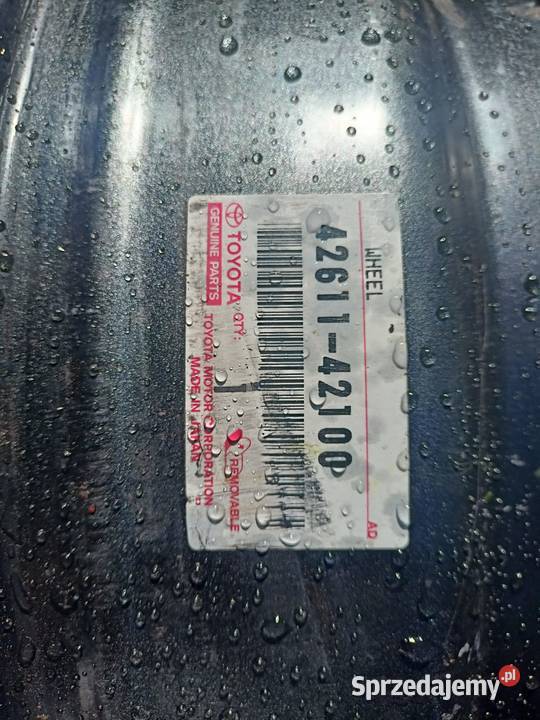 Felgi stalowe r16 5x1143 wzmacniane Toyota Pawłów