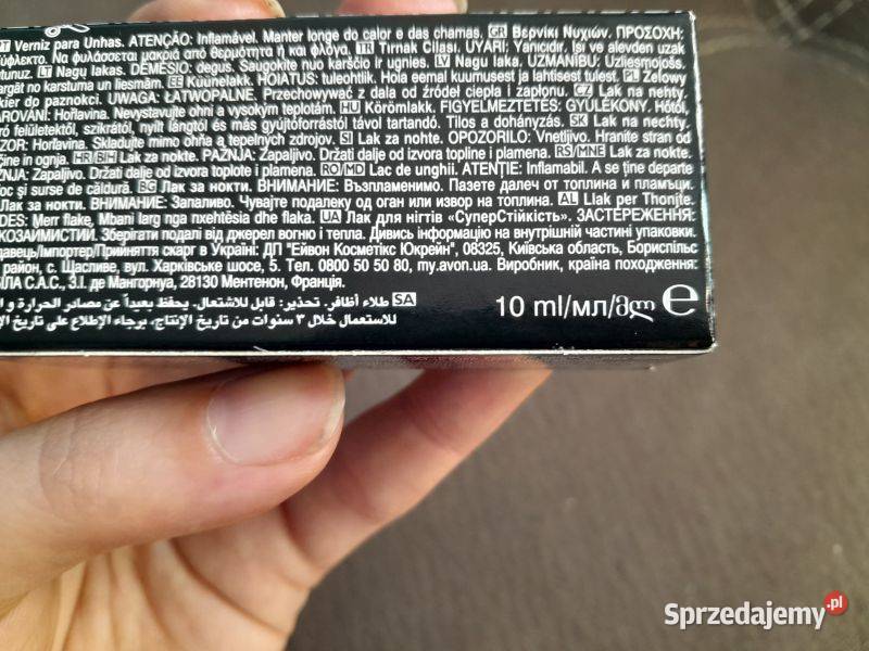 Żelowy lakier do paznokci Avon Power Stay 10ml Siewierz
