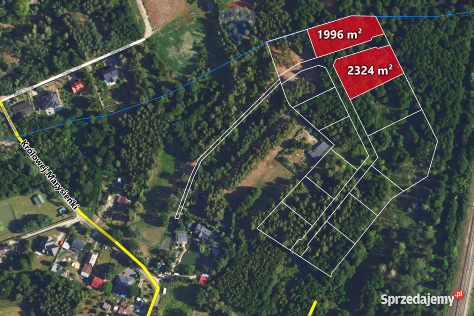 Działka Budowlana 2324 m2 Bieganów gm Jaktorów 61m