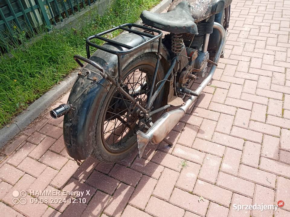 NSU 501 osl Orginał Kompletny Zgodny numerycznie Motocykle, skutery, quady Płock