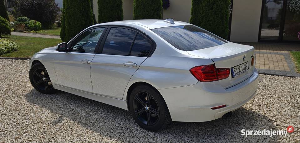 Bmw 328 i 245 skórą biala perla aktywny wydech automatyczna łódzkie Koluszki