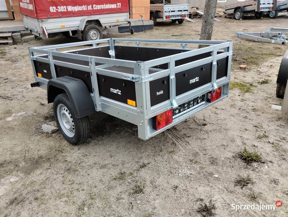 Przyczepa samochodowa HOLZ 264x126 przyczepka burtowe Września